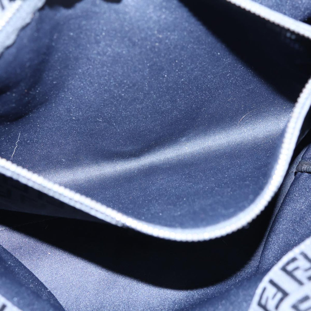 FENDI Zucchino Canvas Hand Bag Blackbs13696