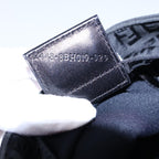FENDI Zucchino Canvas Hand Bag Blackbs13696