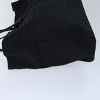 FENDI Zucchino Canvas Hand Bag Blackbs13696