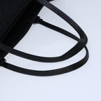 FENDI Zucchino Canvas Hand Bag Blackbs13696