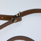 FENDI Zucchino Canvas Shoulder Bag Beigebs13716