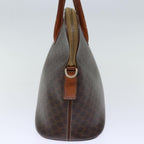 CELINE Macadam Canvas Hand Bag PVC Brown Auth bs13750