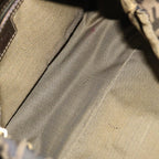 FENDI Zucca Canvas Mamma Baguette Shoulder Bag Brownbs13764