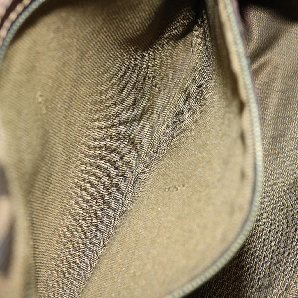 FENDI Zucca Canvas Mamma Baguette Shoulder Bag Brownbs13764