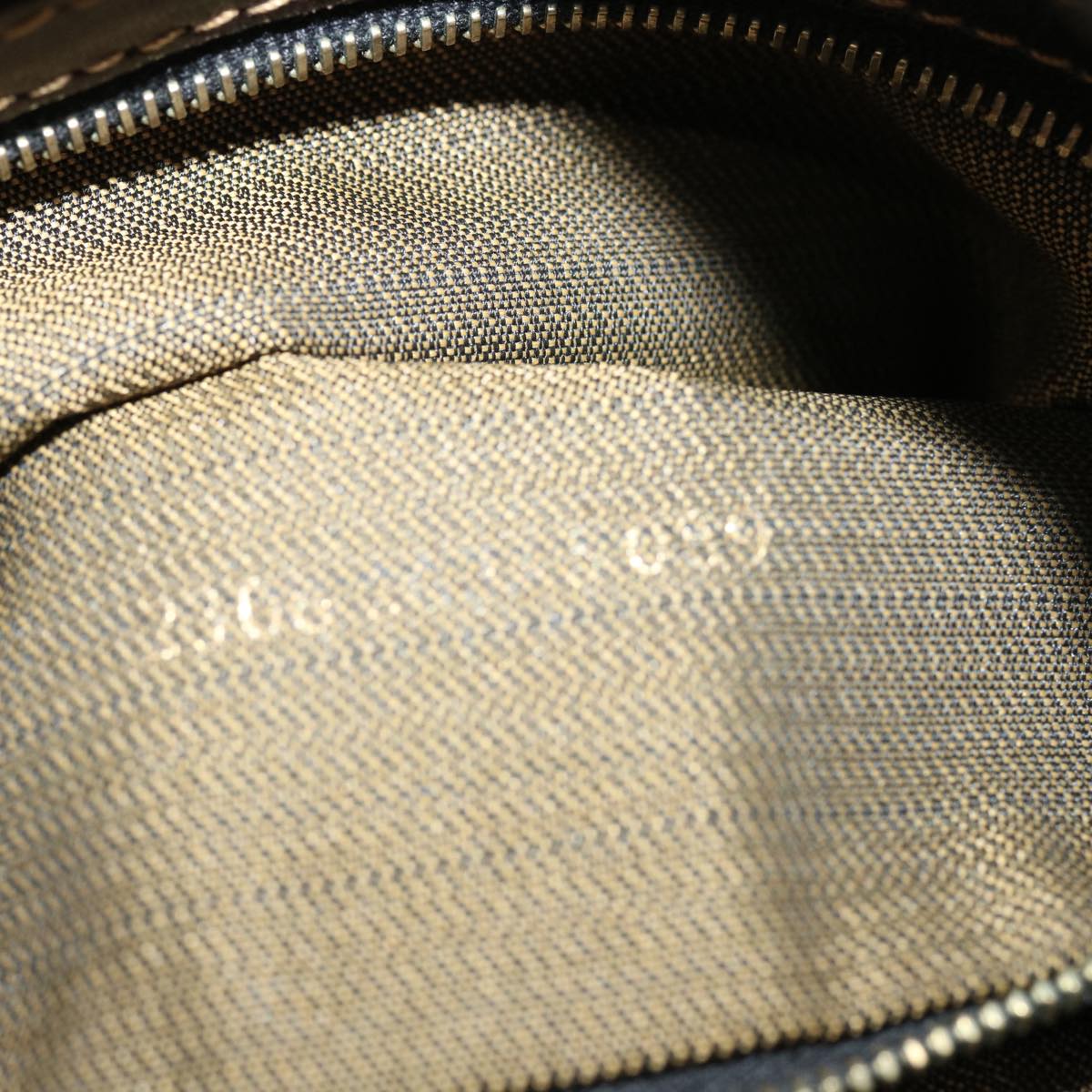 FENDI Zucca Canvas Mamma Baguette Shoulder Bag Brownbs13764