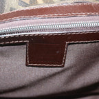 FENDI Zucca Canvas Shoulder Bag Brownbs13765