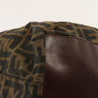 FENDI Zucca Canvas Tote Bag Brownbs13766