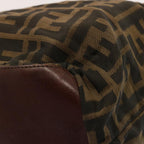 FENDI Zucca Canvas Tote Bag Brownbs13766