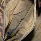 FENDI Zucca Canvas Tote Bag Brownbs13766