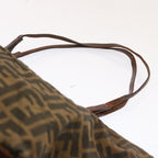 FENDI Zucca Canvas Tote Bag Brownbs13766