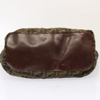 FENDI Zucca Canvas Tote Bag Brownbs13766