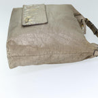 Chloe Shoulder Bag Patent leather Gold bs13849