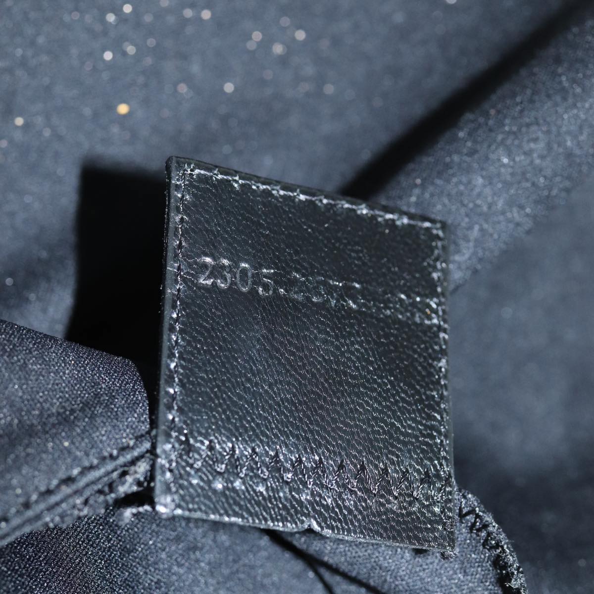 FENDI Mamma Shoulder Bag Nylon Blackbs14019