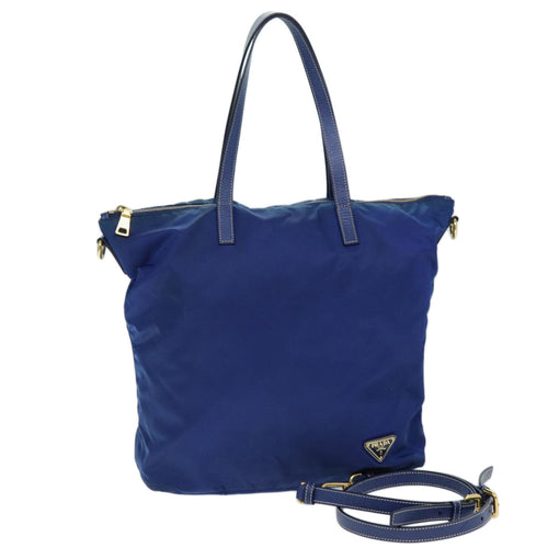 PRADA Tote Bag Nylon 2way Blue bs14047