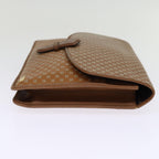 CELINE Macadam Canvas Clutch Bag Brown  14112