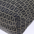 FENDI Zucchino Canvas Tote Bag Navybs14129