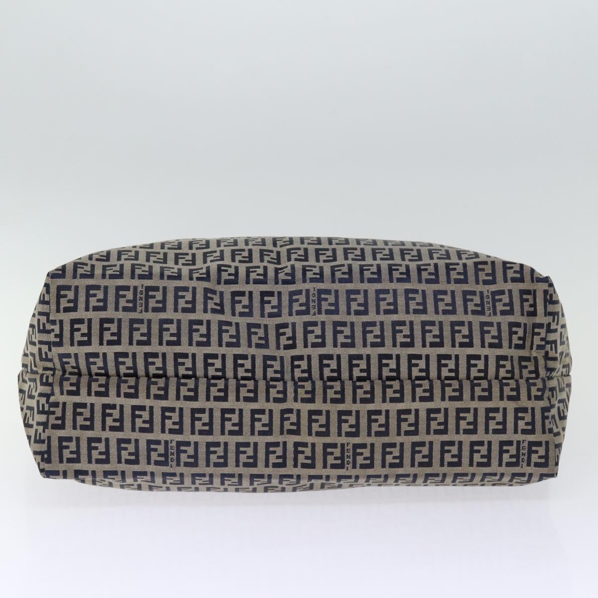 FENDI Zucchino Canvas Tote Bag Navybs14129