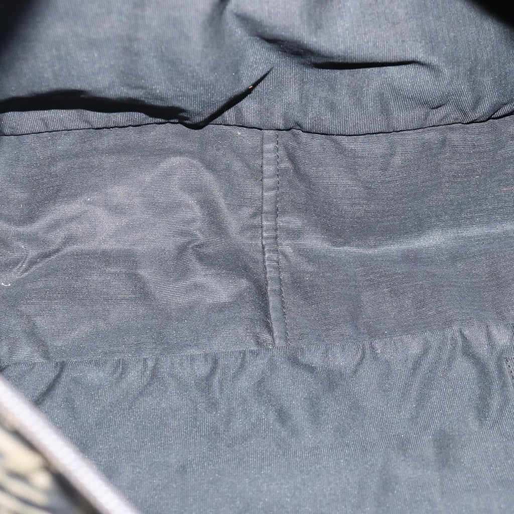 FENDI Zucca Canvas Shoulder Bag Black Brownbs14240