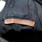 FENDI Zucca Canvas Shoulder Bag Black Brownbs14240