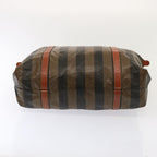 FENDI Pecan Canvas Tote Bag Brown Blackbs14250