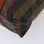FENDI Pecan Canvas Tote Bag Brown Blackbs14250