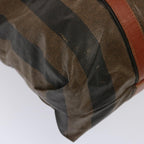 FENDI Pecan Canvas Tote Bag Brown Blackbs14250