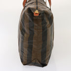 FENDI Pecan Canvas Tote Bag Brown Blackbs14250