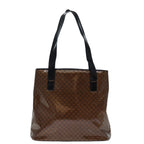 CELINE Macadam Canvas Tote Bag Brown  14321