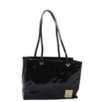 FENDI Tote Bag Enamel Blackbs14475