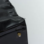 FENDI Tote Bag Enamel Blackbs14475