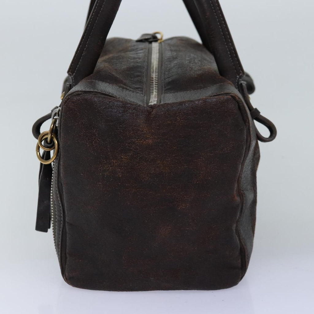 Chloe Shoulder Bag Leather Brown bs14493