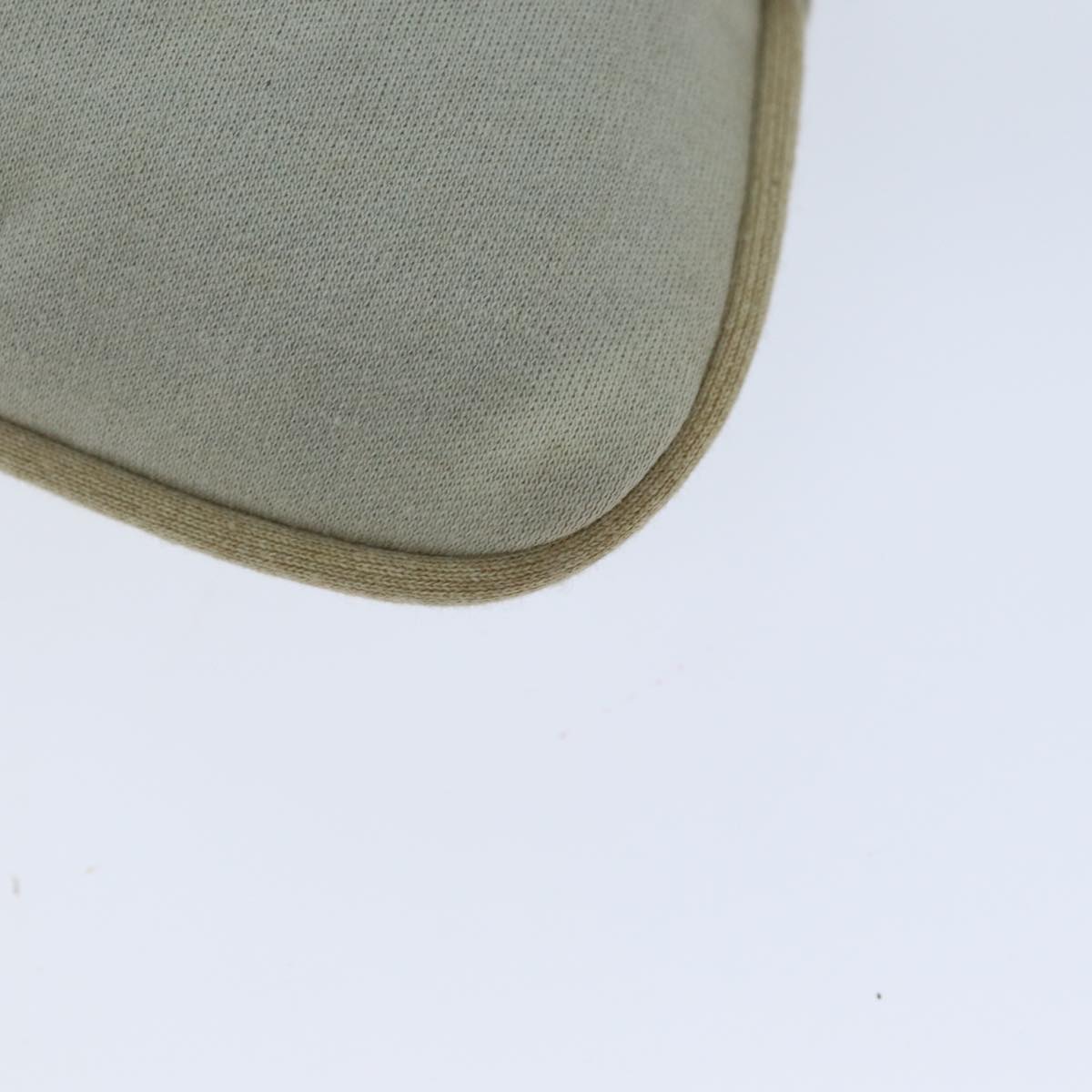 FENDI Mamma Baguette Shoulder Bag Cotton Graybs14545