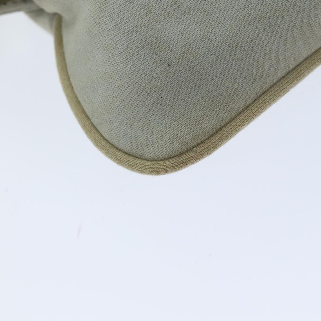 FENDI Mamma Baguette Shoulder Bag Cotton Graybs14545