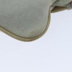 FENDI Mamma Baguette Shoulder Bag Cotton Graybs14545