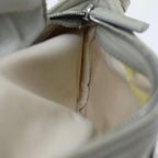 FENDI Mamma Baguette Shoulder Bag Cotton Graybs14545