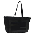 FENDI Tote Bag Canvas Blackbs14546