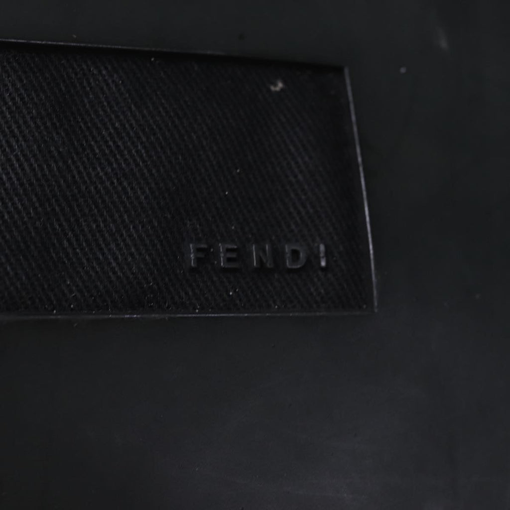 FENDI Tote Bag Canvas Blackbs14546