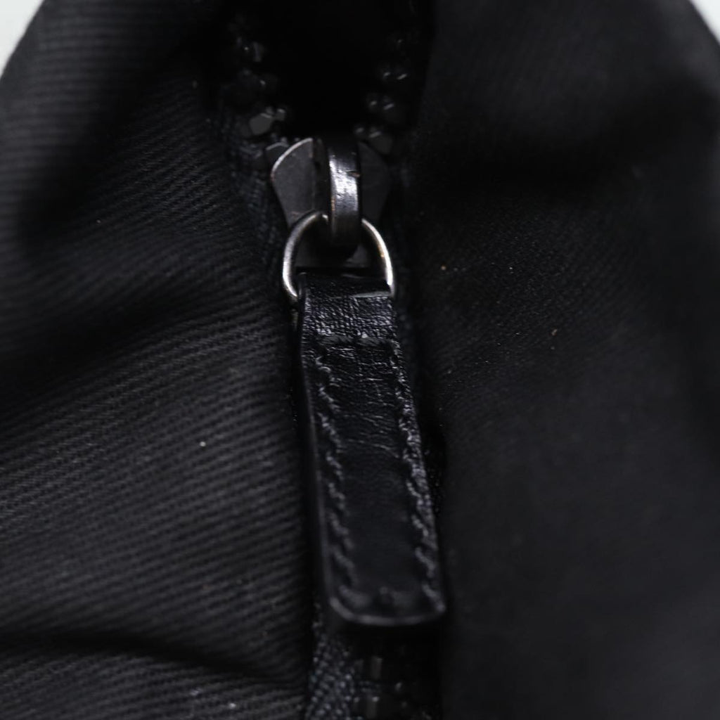 FENDI Tote Bag Canvas Blackbs14546