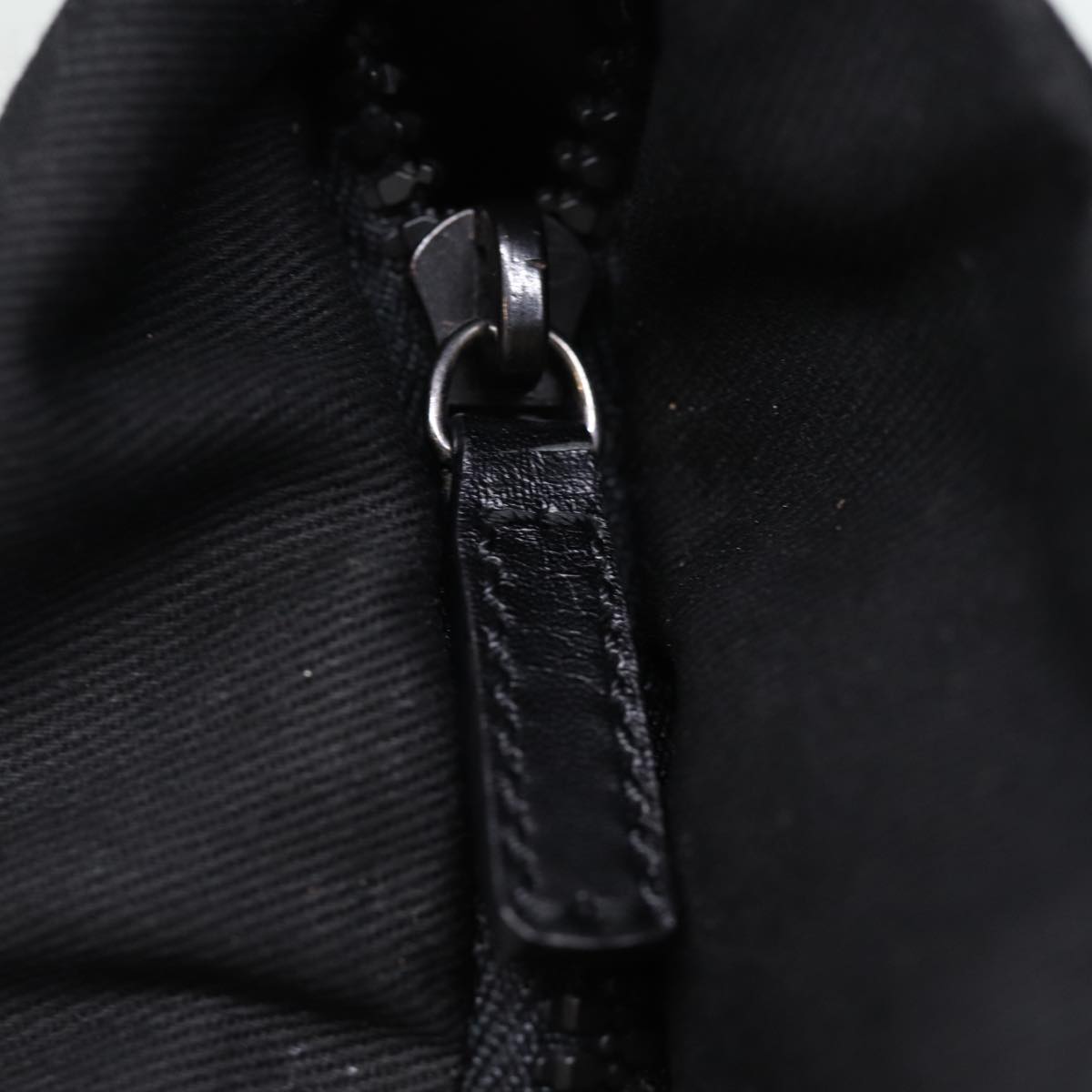 FENDI Tote Bag Canvas Blackbs14546