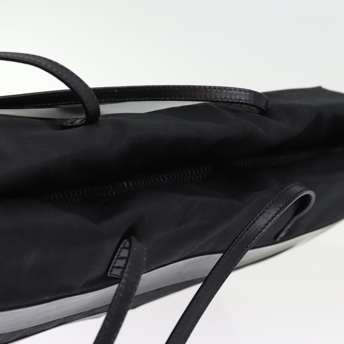 FENDI Tote Bag Canvas Blackbs14546