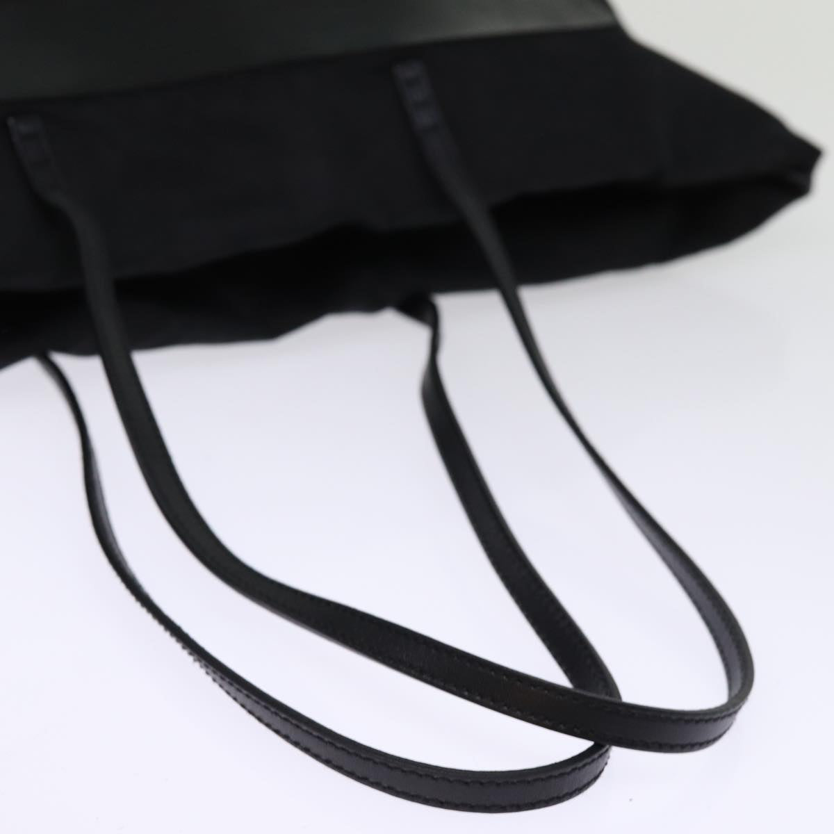 FENDI Tote Bag Canvas Blackbs14546