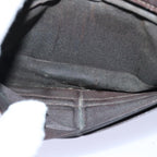 FENDI Zucca Canvas Pecan Canvas Key Case Wallet 4Set Black Brownbs14585