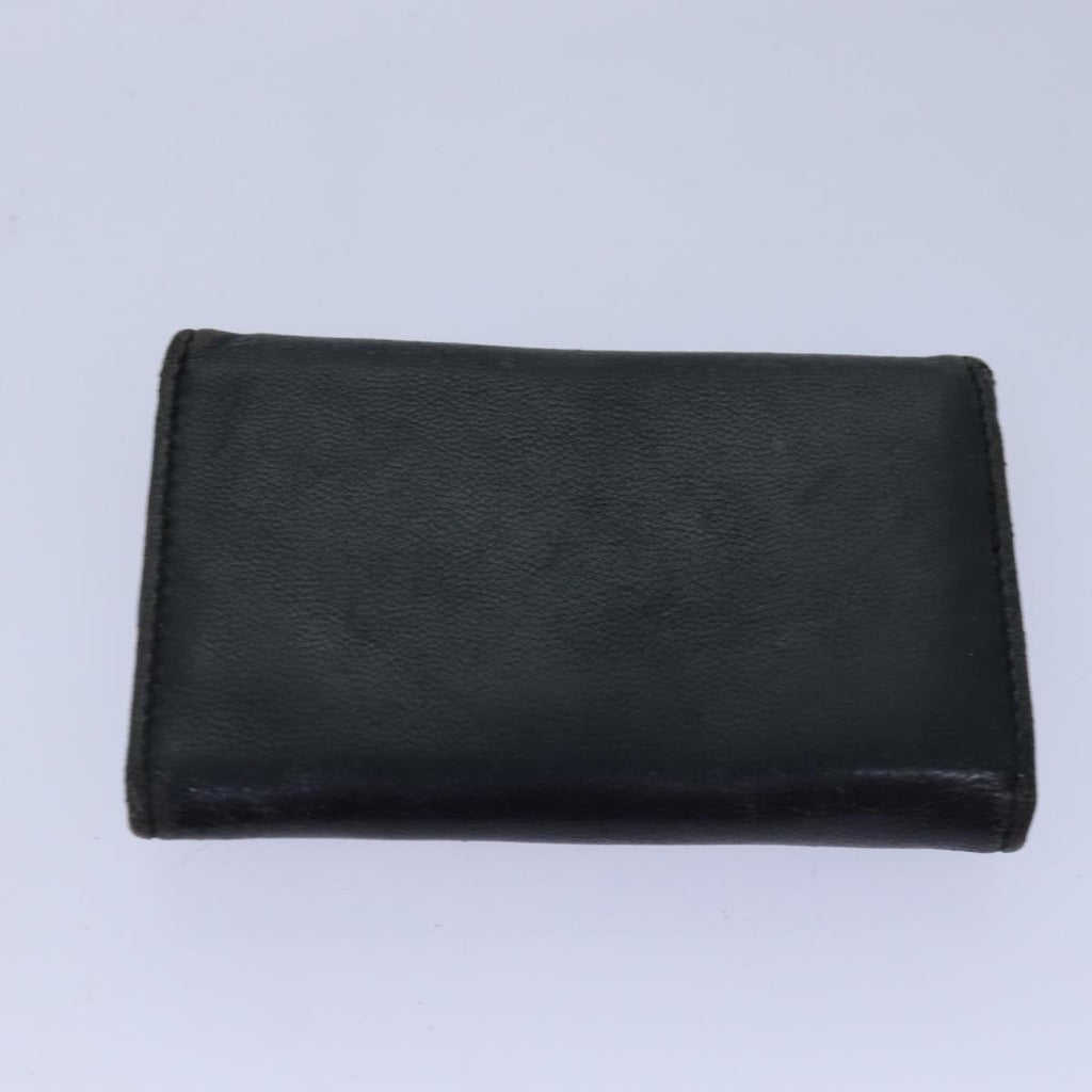 FENDI Zucca Canvas Pecan Canvas Key Case Wallet 4Set Black Brownbs14585