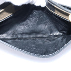 FENDI Zucca Canvas Pecan Canvas Key Case Wallet 4Set Black Brownbs14585
