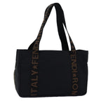 FENDI Tote Bag Nylon Blackbs14772