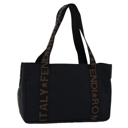 FENDI Tote Bag Nylon Blackbs14772