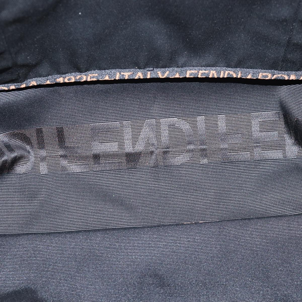 FENDI Tote Bag Nylon Blackbs14772
