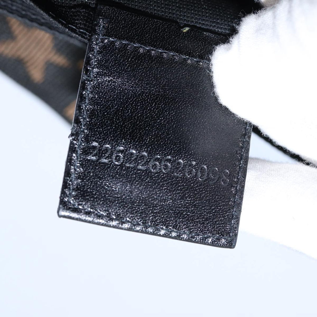 FENDI Tote Bag Nylon Blackbs14772