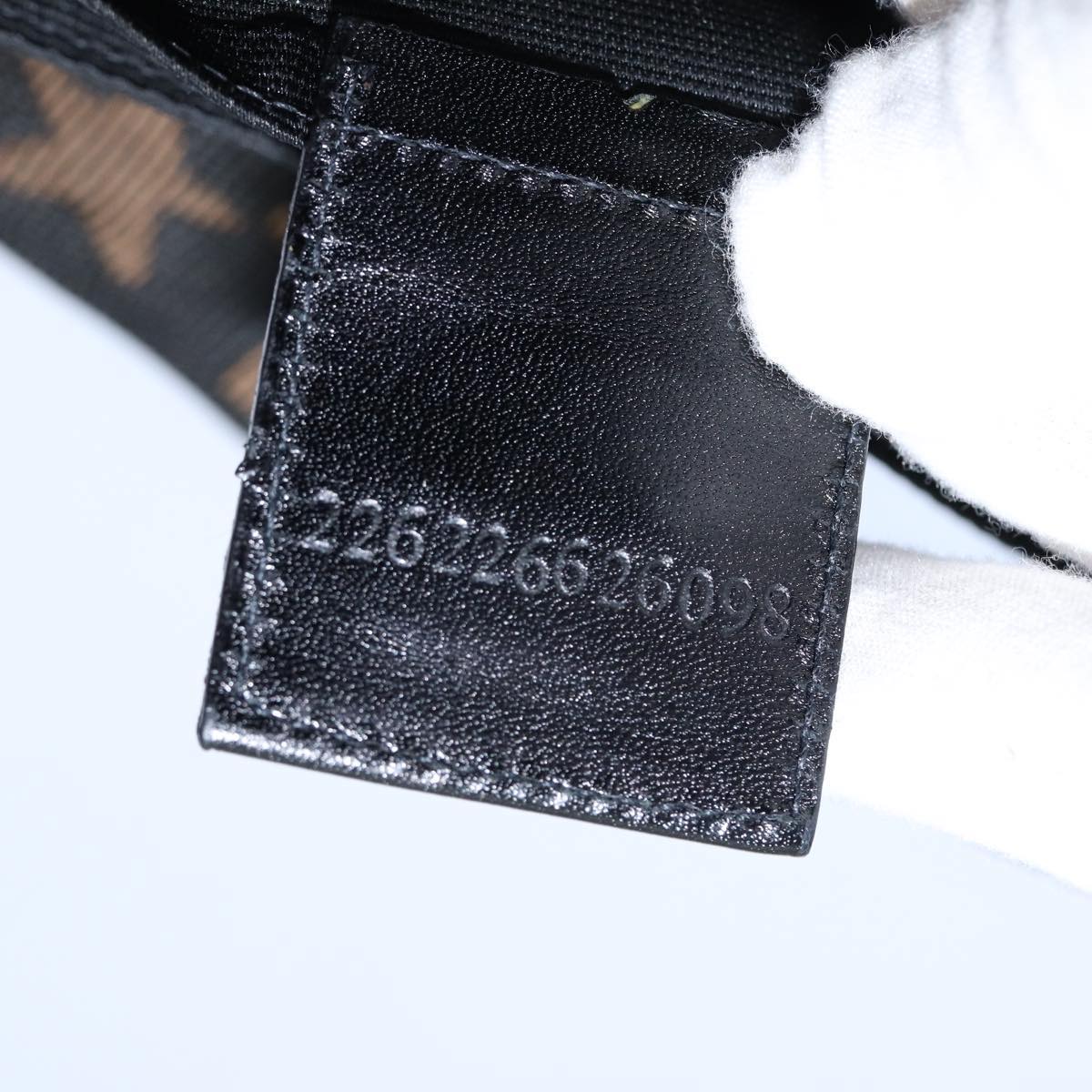 FENDI Tote Bag Nylon Blackbs14772