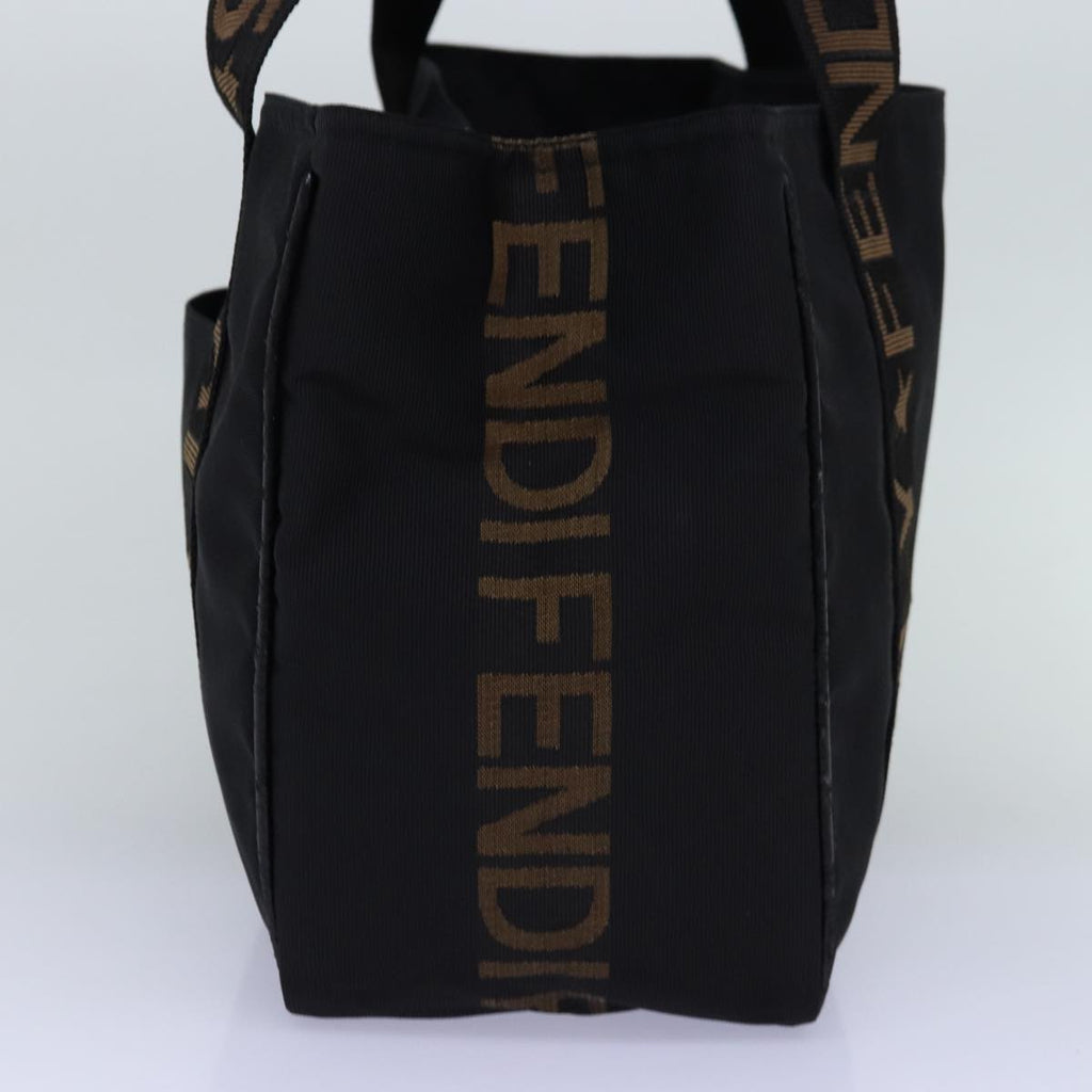 FENDI Tote Bag Nylon Blackbs14772